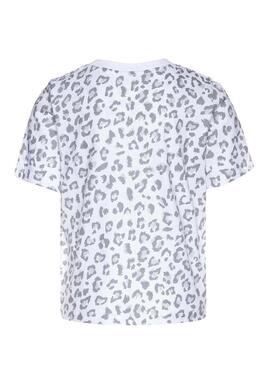 T-Shirt Levis Animal Bianco per Bambina