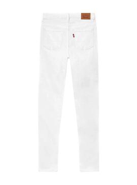 Jeans Levis 720 Bianco per Ragazza