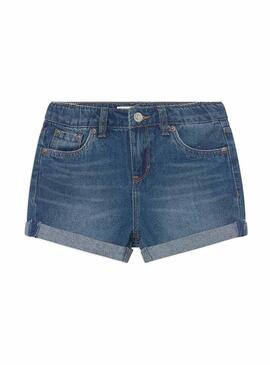 Short Levis Girlfriend Dark per Ragazza