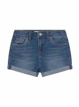 Short Levis Girlfriend Dark per Ragazza