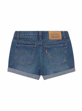 Short Levis Girlfriend Dark per Ragazza