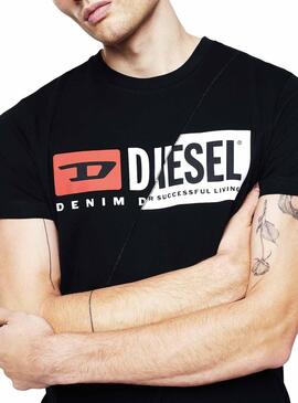 T-Shirt Diesel Diego Black da donna e da uomo