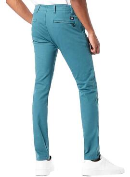 Pantaloni Dockers Alpha Turquoise da uomo 