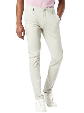 Pantaloni Dockers Alpha Bianco da uomo 