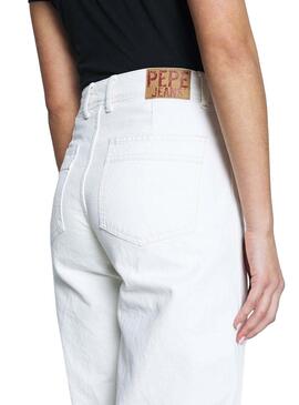 Jeans Pepe Jeans Croove Bianco Donna