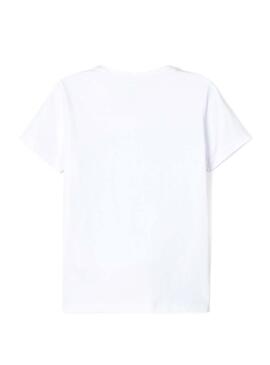 T-Shirt Name It Zato Bianco per Bambino