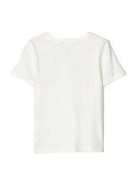 T-Shirt Name It Facay Bianco per Bambino