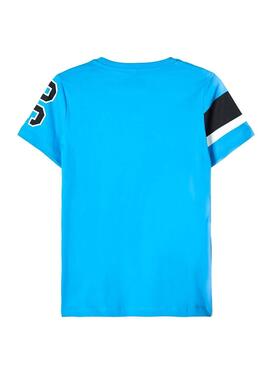 T-Shirt Name It Fauzt Blu per Bambino