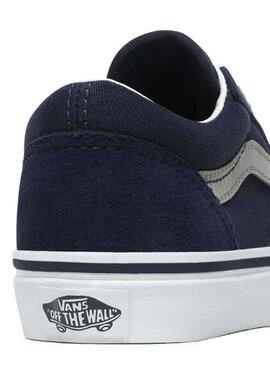 Sneaker Vans JN Old Skool Blu per Bambino
