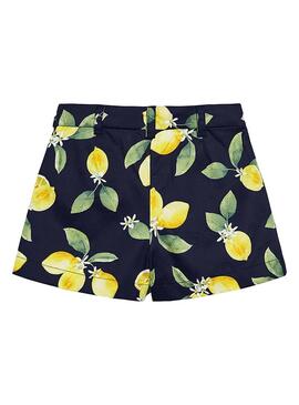 Short Mayoral Lemon Blu per Bambina