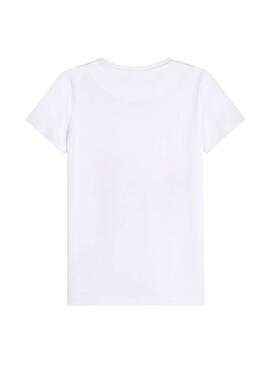 T-Shirt Mayoral Limits Bianco per Bambino