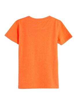 T-Shirt Mayoral Summer Orange per Bambino