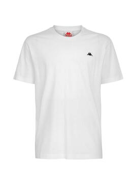 T-Shirt Kappa Taylor bianco per uomo