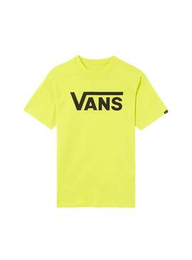 T-Shirt Vans Classic Verde per Bambino