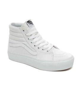 Sneaker Vans Sk8-Hi 2.0 Piattaforma Bianco Donna