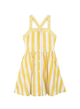 Vestito Mayoral Summer Giallo per Bambina