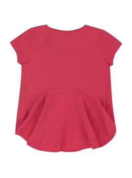 T-Shirt Mayoral Heels Rosa per Bambina