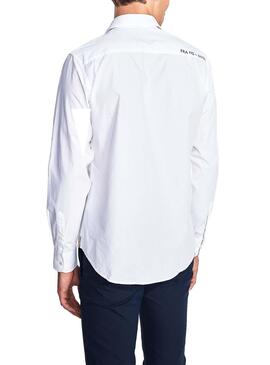 Camicia North Sails Patch Bianco per Uomo