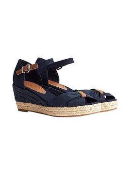 Sandali Tommy Hilfiger Open toe Blu per Donna