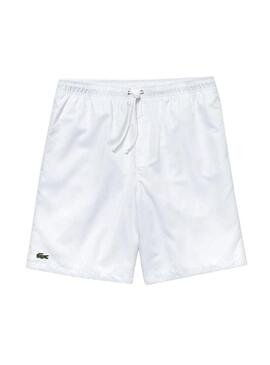 Short Lacoste Tenis Bianco per Uomo