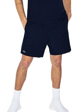 Short Lacoste Tenis Blu Navy per Uomo