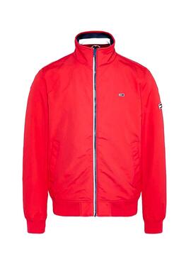 Giubbotto Tommy Jeans Essential Bomber Rosso