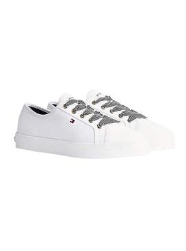 Sneaker Tommy Hilfiger Nautical Bianco  Donna