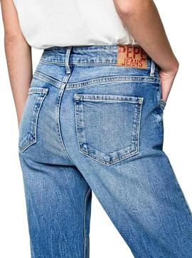 Jeans Pepe Jeans Mary Blu per Donna