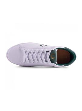 Sneaker Fred Perry Spencer Bianco  per Uomo
