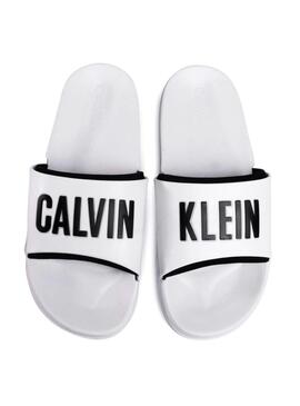 Flip Flops Calvin Klein Intense Bianco  per Uomo