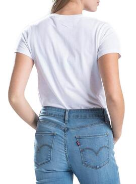 T-Shirt Levis Perfetto Bianco 