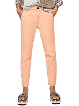 Pantaloni Pepe Jeans Maura Orange per Donna