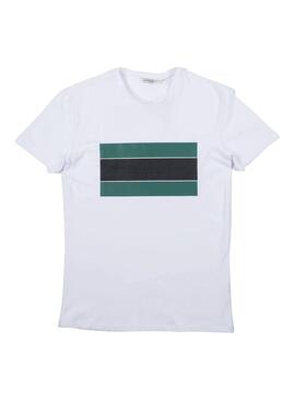 T-Shirt Antony Morato Bianco  Quadrato per Uomo