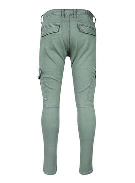 Pantaloni Pepe Jeans Jones Verde per Uomo