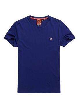 T-Shirt Superdry Collective Blu per Uomo