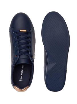 Sneaker Lacoste Rey Blu Blu Navy per Donna