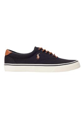 Sneaker Polo Ralph Lauren Thorton Nero Uomo