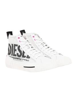 Sneaker Diesel S-DESE MID Bianco per Donna