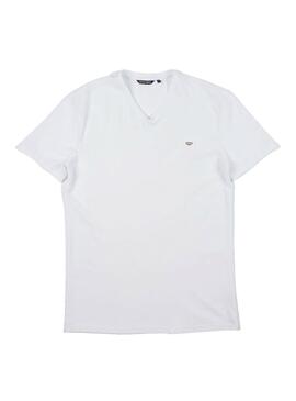 T-Shirt Antony Morato Pico Bianco  per Uomo