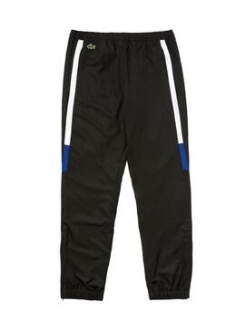 Pantaloni Tuta Lacoste Sport Nero per Uomo