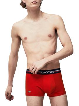 Mutande Lacoste Boxer Tricolor per Uomo