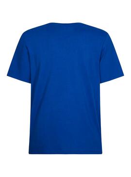 T-Shirt Tommy Hilfiger Anchor Blu per Uomo