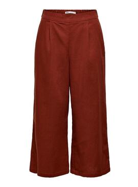 Pantaloni Only Carisa Granata per Donna