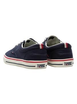 Sneaker Tommy Jeans Textile Blu per Uomo