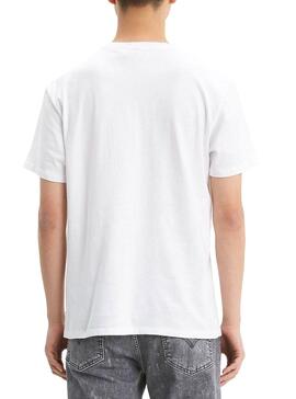 T-Shirt Levis Graphic Bianco per Uomo