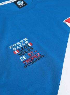 T-Shirt North Sails Colorblock Saint Tropez