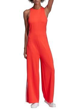 Jumpsuit Adidas Rosso Brilliant Per Le Donne