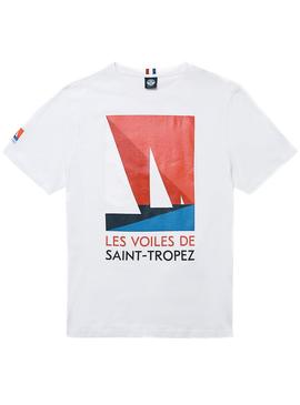 T-Shirt North Sails Saint Tropez Bianco Uomo
