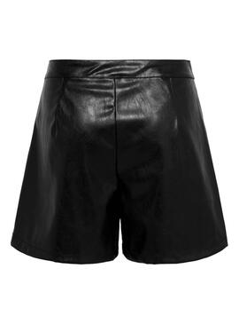 Shorts Only Kara Ecopelle Nero per Donna