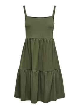 Vestito Only Safi Verde per Donna